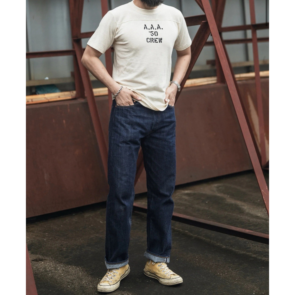 LOT 70801 1970 Selvedge Denim JeansBronson Mfg Size 30x32 USA Ship